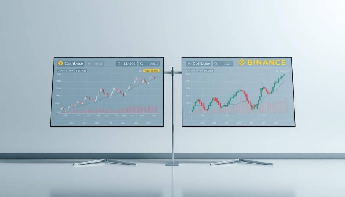 btc premium on coinbase vs binance today